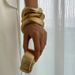 Punk Texture Matte Wide Version Spring Buckle Bracelet Brcelet Irregular Metal Bracelet_ipsvogv.com