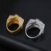 New Hip-Hop Trendy Fashion Light Luxury Personality Bold Titanium Steel Inlaid Diamond Pentagram Ring_ipsvogv.com