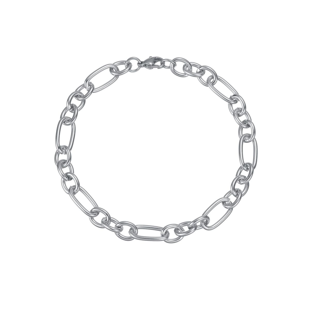 2024 Hip Hop Punk Style Cuban Braided Chain Men's Stainless Steel Bracelet New Fashion_ipsvogv.com