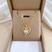 Steel 【 Titanium 】 Love Zircon Light Luxury Temperament Gorgeous Full Diamond Necklace Women's Versatile Collarbone 【 】 【 】 【 】_ipsvogv.com