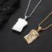 Hip Hop Vintage YS Person Pendant Necklace Full 5A Zircon Real Gold Plated Women Men Jewelry Gift_ipsvogv.com