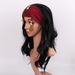 Children's Day Halloween Christmas girl performance cos princess black hair braided long curly hair_ipsvogv.com