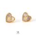 Natural White Mother Of Pearl Eight Pointed Star Earrings Retro Niche Design Exquisite Personality Advanced Heart Shaped Earrings Copper Plated K_ipsvogv.com
