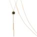 2023 New Minimalist And Versatile Sweater Chain With Geometric Circular Pieces, Roman Numeral Long Tassel Necklace As A_ipsvogv.com