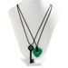 Small And Niche Accessories, Simple Acrylic Key Pendant Necklace, Personalized Wax Thread Double Layered Neckchain_ipsvogv.com