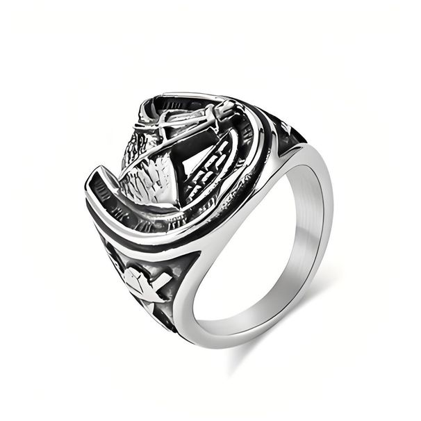 Men's Jewelry Fashion Retro Horse Head Stainless Steel Ring Personality Horse Riding Horse Racing Enthusiasts Wear Rings And Jewelry_ipsvogv.com