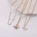 Multi Layer Pearl Full Diamond Butterfly Necklace For Women's Trendy Internet Celebrity Instagram Minimalist And Niche_ipsvogv.com