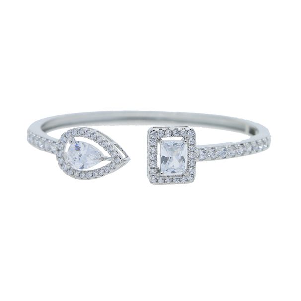 Women's Jewelry Hip Hop Open Square Zircon Multi Circle Bracelet Fashion Trend Jewelry_ipsvogv.com