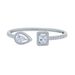 Women's Jewelry Hip Hop Open Square Zircon Multi Circle Bracelet Fashion Trend Jewelry_ipsvogv.com