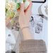 Fashion Exquisite And Elegant Bracelet Jewelry Copper Plated Gold Double Row Diamond Ladies Bracelet Girlfriend Bestie Gift_ipsvogv.com