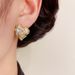 S Silver Needle Elegant Fashion Sweet Versatile Flower Heart Niche Light Luxury Simple Design Earrings_ipsvogv.com