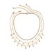 Jewelry Sweet Wind Colorful Love Starry And Moon Pendant With Simple Diamonds Handmade Chain Necklace_ipsvogv.com