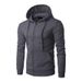 Men's Clothing warm sweatshirt hooded zipper sweatshirt men's slim sports casual sweatshirt_ipsvogv.com