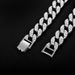 Unisex High Quality Ins Jewelry Full Of Diamond Oil Drip Butterfly Cuban Chain Necklace Hip Hop Necklace Clavicle Chain Female_ipsvogv.com