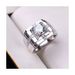 Classic Carbon High Simulation Men's Diamond Moissanite Plating For A Great And Elegant Wedding Ring_ipsvogv.com