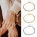 Women's Jewelry Stainless Steel Gold Plated 4MM Disc Chain Titanium Steel Round Plate Simple Single Chain DIY Bracelet Accessories_ipsvogv.com