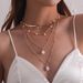 Pearl Pendant, Multi-layer Round Bead Necklace For Women, Fashionable New Retro Handmade Simple Necklace._ipsvogv.com