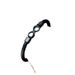 DUTRIEUX European and American Men's Fashionable Simple Unlimited Leather Black/silver Bracelet High-end Leather Bracelet_ipsvogv.com