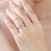 Creative jewelry, romantic love jewelry, simple platinum plated couple rings_ipsvogv.com