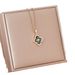 New High-end Italian Brushed Hollow Four Leaf Clover Necklace, Women's Gold-plated Pendant, Titanium Steel Lock Chain_ipsvogv.com