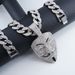 Hot-selling Guy Fawkes Mask V-word Vendetta Male Main Mask Alloy Pendant Full Of Diamonds Cuban Chain_ipsvogv.com