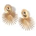 Exaggerated gold ins earrings F21170_ipsvogv.com