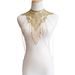 Unisex Jewelry New Necklace Women's Gothic Lace Necklace Metal Body Chain Hollow Sexy Chest Ornaments_ipsvogv.com