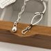 New Chinese Safety Lock Women's New Titanium Steel Splicing Bracelet, Simple, Fashionable, Versatile And Cool Style_ipsvogv.com
