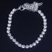 fashion single row naked diamond Anklet women's beach party all-match personality shiny charming rhinestone jewelry Anklet_ipsvogv.com