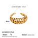 simple design personality hand jewelry stainless steel plated gold temperament smooth butterfly open ring female_ipsvogv.com