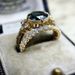 Ins Cold Women's Couple Ring Alloy Inlaid Zircon Jewelry_ipsvogv.com