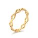 INS simple hollow diamond titanium steel tail ring ring ladies workplace fashion wear elegant stainless steel female ring_ipsvogv.com
