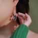 Cao Shidong's Gate High Grade Micro Set Zircon Tassel With New Trend Korean Style Long Net Red Earrings_ipsvogv.com