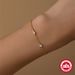 S Pure Silver Cross Inlaid With Diamonds, Versatile Fashion Bracelet, Ins Style, Compact And Exquisite Jewelry Bracelet_ipsvogv.com