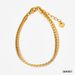 Women's Jewelry Retro Trend Snake Bone Chain Diamond Bracelet Fashion Accessories Hip Hop Stacking Punk Smooth Bracelet_ipsvogv.com
