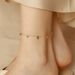 Korean Version Of Girls' Summer Rainbow Colored Diamond Necklace Versatile Handmade Titanium Steel Gold Pendant_ipsvogv.com