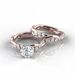 Sanjie New Fried Dough Twists Set Women's Fashion Twisted Diamond Engagement Wedding Ring_ipsvogv.com