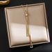 Titanium Steel Necklace Women's Insider Design Collar Chain Simple and Versatile Triangle Tassel Pulling Pendant Women's_ipsvogv.com