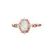 Sanjie's New Exquisite Rose Gold Auspicious Treasure Fashion Versatile Jewelry Opal Women's Ring_ipsvogv.com