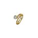 【 Real Gold 】 Love Star Full Diamond with Adjustable Opening, Simple Handmade Ring, Couple's Pair Ring_ipsvogv.com