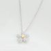 Tough Flower Small Flower Necklace Female Element Crystal Clavicle Chain_ipsvogv.com