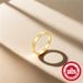 Women's Jewelry Classic S925 Sterling Silver Heart Polished Daily Wear Wedding Engagement Ring_ipsvogv.com