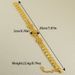 New Plated Flower Bracelet For Women's Luxury Sand Gold Jewelry Wedding Birthday Gift_ipsvogv.com