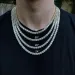 Chains Mens And Women Gold Square Chain Icy Dias Hip Hop Choker Sier Necklace Bg Urious Jewelry For_ipsvogv.com