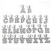 Hip hop necklace letter pendant full of diamonds with thorny rock sugar cloud pattern letters personality fashion English letters hip hop accessories_ipsvogv.com