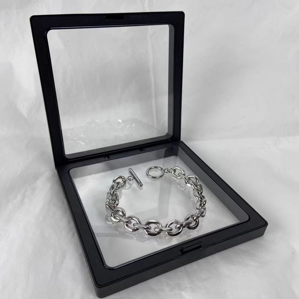 Titanium Steel Non-Fading Cuban Chain Bracelet Men's Trendy Hip-Hop Women's Ins Cold Style Simple Couple Jewelry_ipsvogv.com