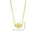 Cat & Dog Paw Necklace For Girls - Light Luxury Clavicle Chain, Niche Design, High-End Jewelry Gift For Summer_ipsvogv.com