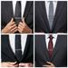 Men's Business Tie Clip Set Creative Zebra Stripes Tie Clip Classic Black And White Color Suit Accessories_ipsvogv.com