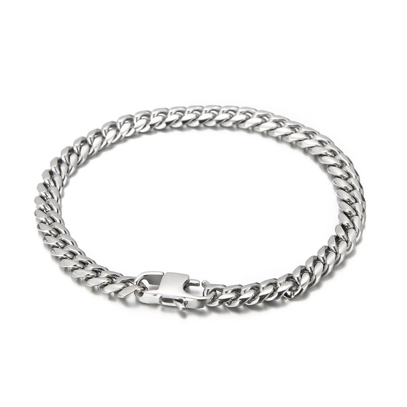 Fashion Solid Color Titanium Steel Men's Bracelets_ipsvogv.com