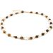 14K Gold Chain Freshwater Pearl Shell Tiger Eye Stone Natural Stone Necklace Clavicle Chain_ipsvogv.com